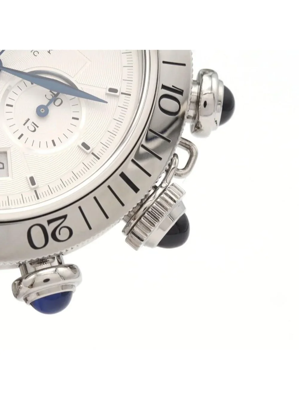 Cartier Pasha de Cartier Chronograph SS Automatic Winding Watch